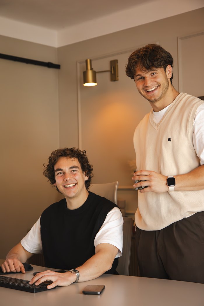 Vito Marcellis en Rick Korstjaans, mede-oprichters van KORMAR Marketing